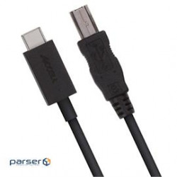 Accell Cable U193B-003B 3ft USB-C to B USB 2.0 Cable Retail