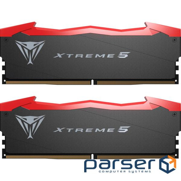 Модуль пам'яті PATRIOT Viper Xtreme 5 DDR5 7000MHz 32GB Kit 2x16GB (PVX532G70C32K)