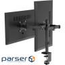 Desktop mount for 2 monitors GEMBIRD MA-D2-03 17"-32" Black