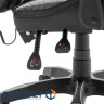 Крісло ігрове AGN 3 клас,120 кг, 100мм, RGB підсвітка, чорно-сіре (AGN09-25)