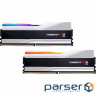 Модуль пам'яті G.SKILL Trident Z5 RGB Metallic Silver DDR5 8000Mhz 32GB Ki (F5-8000J3848H16GX2-TZ5RS)