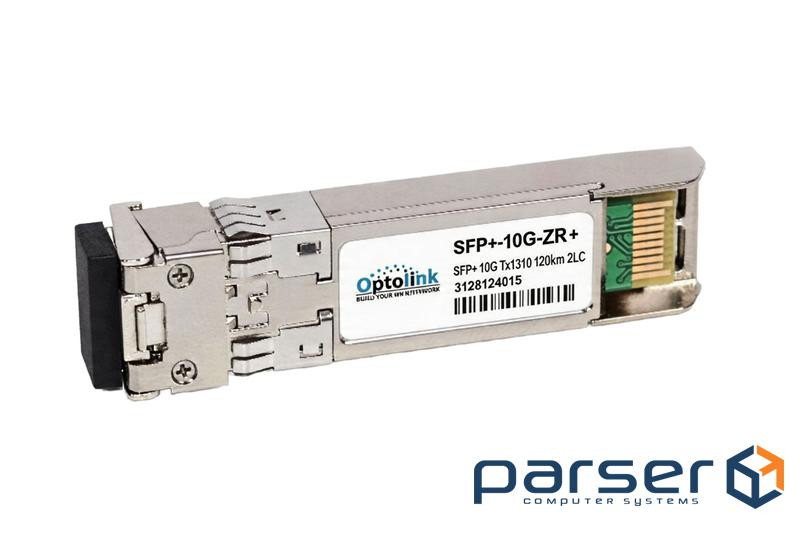 Модуль оптичний Optolink SFP+-10G-ZR+ 10G, 120km, 2LC, Tx 1550nm