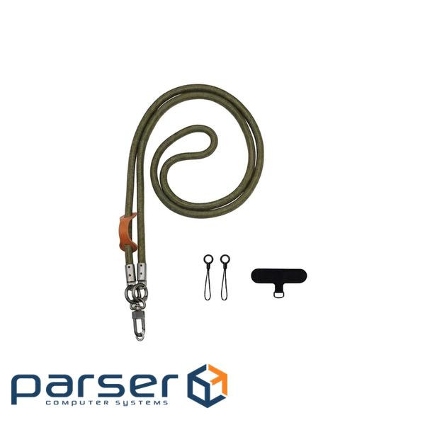 Ремінець для смартфона ColorWay Freedom Strap, Green (CW-SCFS-GN)