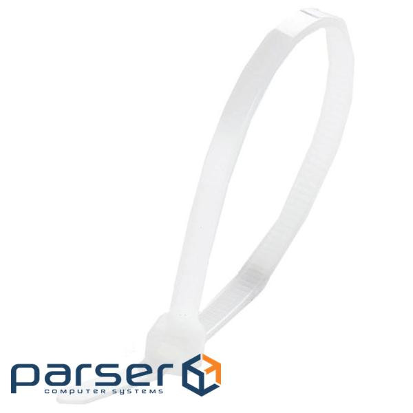 Cable tie 4x150 white (pack. 100 pcs .) APRO CT-W4150
