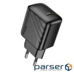 Зарядний пристрій HOCO CS24A Puerto USB-C PD25W Black (6942007639750)