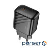 Зарядний пристрій HOCO CS24A Puerto USB-C PD25W Black (6942007639750)
