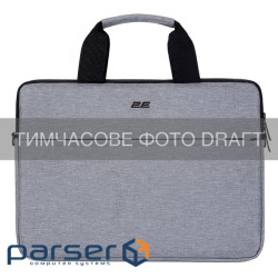 Сумка для ноутбука 2E, Slim Keeper 13.3/14, сірий (2E-CBT2384GR)