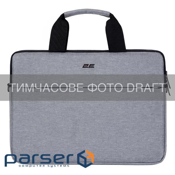 Сумка для ноутбука 2E, Slim Keeper 13.3/14, сірий (2E-CBT2384GR)