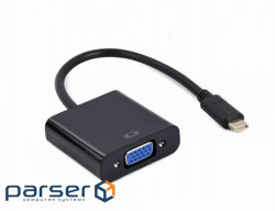 Перехідник Cablexpert USB-C to VGA/Full HD60Hz (A-CM-VGAF-01)