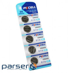 Батарейка CR2032, літієва, PKCELL, 5 шт , 3V, Blister (562432)