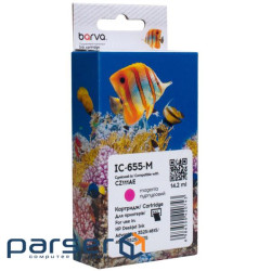 Картридж Barva HP 655 (CZ111AE) 770 c, Magenta (IC-655-M)