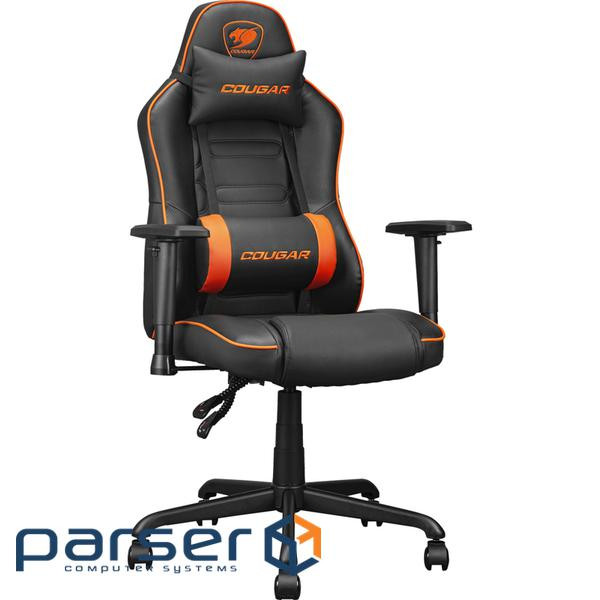 Крісло ігрове Cougar Fusion S Black/Orange