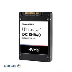 HGST Solid State Drive 0TS1877 ULTRASTAR DC SN840 SFF-15 15MM 3840GB PCI Express TLC RI-1DW/D BICS4
