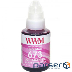 Чорнило WWM Epson L800 140г Light Magenta (E673LM)