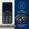 Мобільний телефон чорний PANASONIC KX-TU155EXBN PANASONIC KX-TU155EXBN