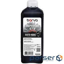 Чорнило Barva Epson 673 1 л, special, black (E673-428e)