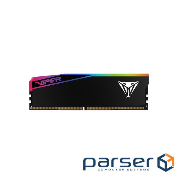 Модуль пам'яті PATRIOT Viper Elite 5 Ultra RGB DDR5 6000MHz 32GB Kit 2x16GB Matte Bl (VEUR532G6028K)