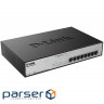 Комутатор мережевий D-Link DGS-1008MP