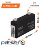 Accumulator battery LOGICPOWER LPM 6 - 1.3 AH (6В, 1.3Ач) (4157)