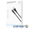Кабель Proove Light Silicone Plus USB to Type-C 3A (1m) white (CCLS15001202)