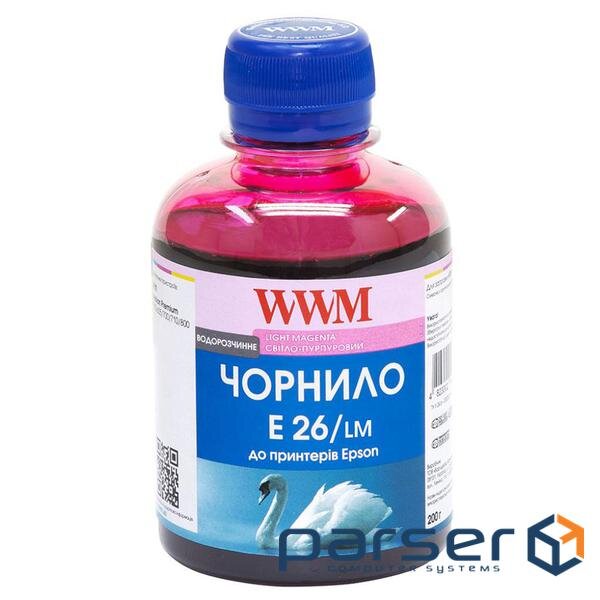 Чорнило WWM EPSON XP-600/XP-605/XP-7005 Light Magenta (E26/LM)