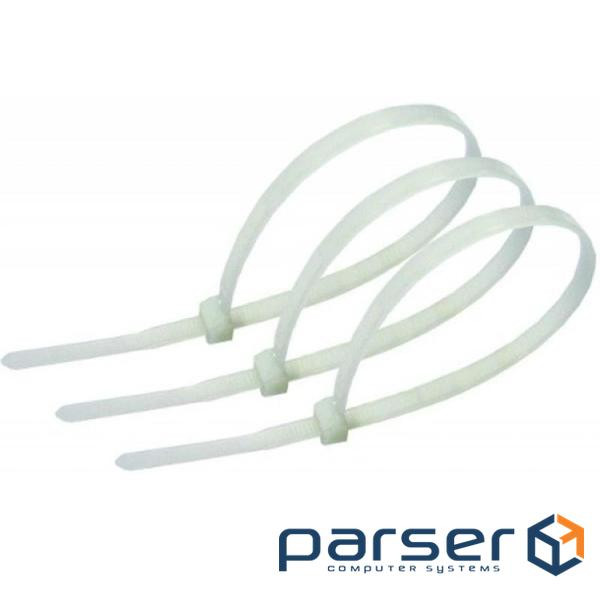 Стяжка 300мм/3.6мм, нейлон, 100шт. у пакеті Atcom (36300)