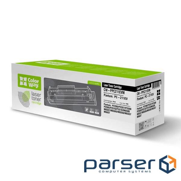 Картридж ColorWay Pantum PC-211EV, P2200/2207/2506/M6500/M6607 (CW-PPC211EVM)