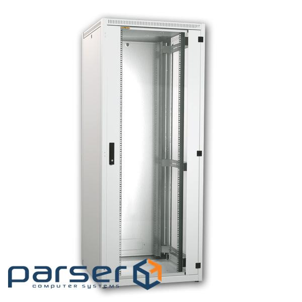 Шафа настінна Conteg 42U iSEVEN 19" 600x1000 RAL7035 (RI7-42-60/100-B)