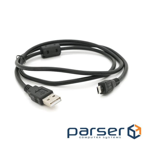 Кабель USB 2.0 (AM / Місго 5 pin) 1,0м, 1 ферит чорний, ОЕМ, Q500 (YT-AM / Mc-1Bl) , Q500 (YT-AM / Mc-1Bl)