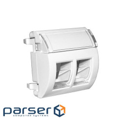 Адаптер 45 x 45 під два модуля xs500 FutureCom&trade, Keystone, Corning (CAXCOE-V0214-C002) xs500 FutureCom&trade, Keystone, Corning (CAXCOE-V0214-C002)