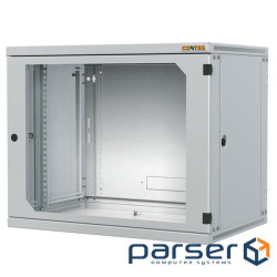 Шафа RUN iLine19" 9U 600х500 з вент. отвор. (RUN-09-60/50-TH-I-I)