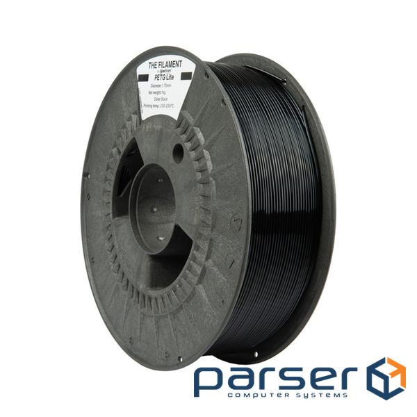 Пластик для 3D-принтера The Filament PETG Lite 1.75mm BLACK 1kg (TF-24245)
