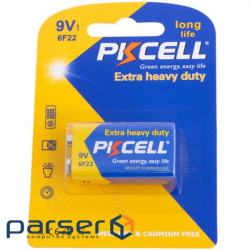Батарейка PKCELL Extra Heavy Duty «Крона» (PC/6F22-1B)