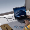 Кабель Baseus Silky One-for-Three Fast Charging Type-C to Micro USB+Lightning+Type (P10377706213-00)
