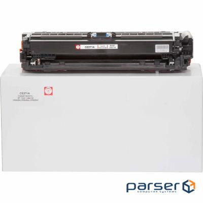 Картридж BASF для HP CLJ CP5525 аналог CE271A Cyan (KT-CE271A)