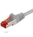 Патч-корд екранований RJ45 SFTP6 0.5m,patch AWG27 D=6.0mm Gold Protect,сірий (75.09.3568-10) (75.09.3568-10)