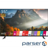 Телевізор VINGA S55UHD25BWEB