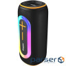 Акустична система 1.0 Energizer 20Вт Bluetooth 5.2/MicroSD/USB/AUX/FM,IPX65, 360 Sound чорн (BTS206)
