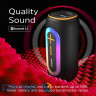 Акустична система 1.0 Energizer 20Вт Bluetooth 5.2/MicroSD/USB/AUX/FM,IPX65, 360 Sound чорн (BTS206)