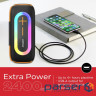 Акустична система 1.0 Energizer 20Вт Bluetooth 5.2/MicroSD/USB/AUX/FM,IPX65, 360 Sound чорн (BTS206)