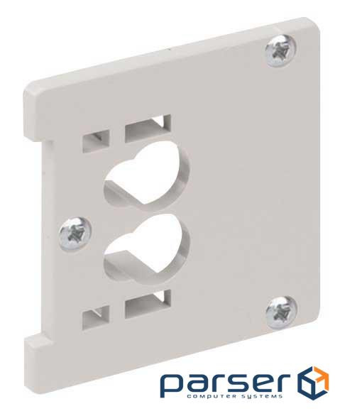 Боковая заглушка для Ofiblock COMPACT с 2 отверстиями под ввод кабеля (ACFC02/24)