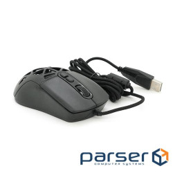 Миша провідна JEDEL GM1390, 7 кнопок, 1000 / 2400 / 3200 / 4800 / 6400 / 7200DPI, кабель 1,5 м. RGB