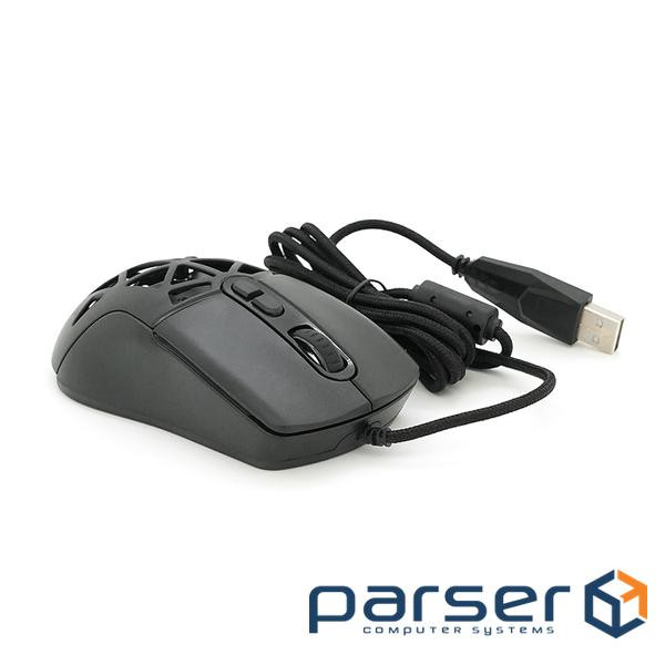 Миша провідна JEDEL GM1390, 7 кнопок, 1000 / 2400 / 3200 / 4800 / 6400 / 7200DPI, кабель 1,5 м. RGB