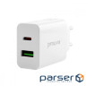 СЗУ Proove Rapid 20W (Type-C + USB) white (WCRP20110002)