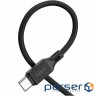 Кабель HOCO X90 Cool Silicone USB-A to Type-C 1м Black (6931474788443)