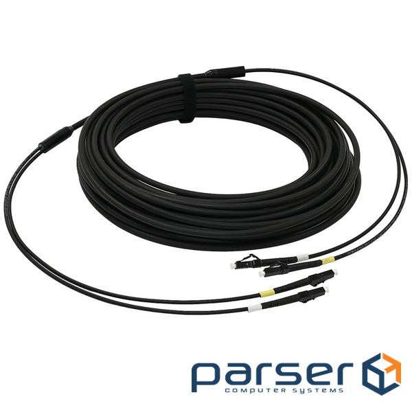 Патчкорд LC/UPC-LC/UPC MM (G50-OM3) 5мм, 3мм armored branch, зовнішнього в (UPC-15LCLC(MM)D53(ON)OD)