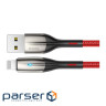 Дата кабель USB 2.0 AM to Lightning 2.0m 2.4A red Baseus (CALSP-C09)