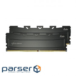 Набір пам'яті EXCELERAM Kudos Black DDR4 3200MHz 64GB Kit 2x32GB (EKBLACK4643222CD)