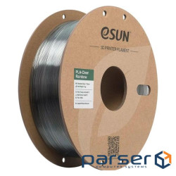 Пластик для 3D-принтера eSUN PLA Clear Rainbow 1,75mm 1kg PURPLE BLUE GREY (PLA-CLRB175RB-ZUH1P1)