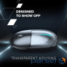 CANYON mouse OnClick 24 BT/ Wireless Transparent/Black (CNS-CMSW24B)